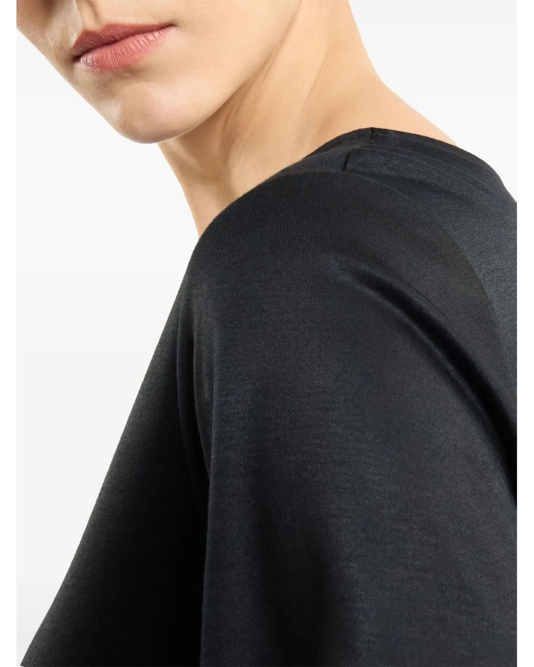 Fay T-Shirt in het Black