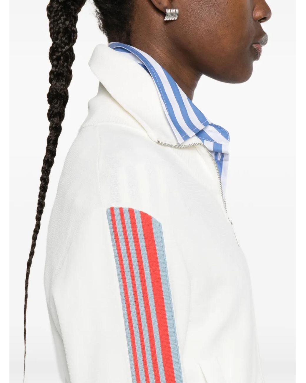 Autry White Jacke Mit Seitenstreifen