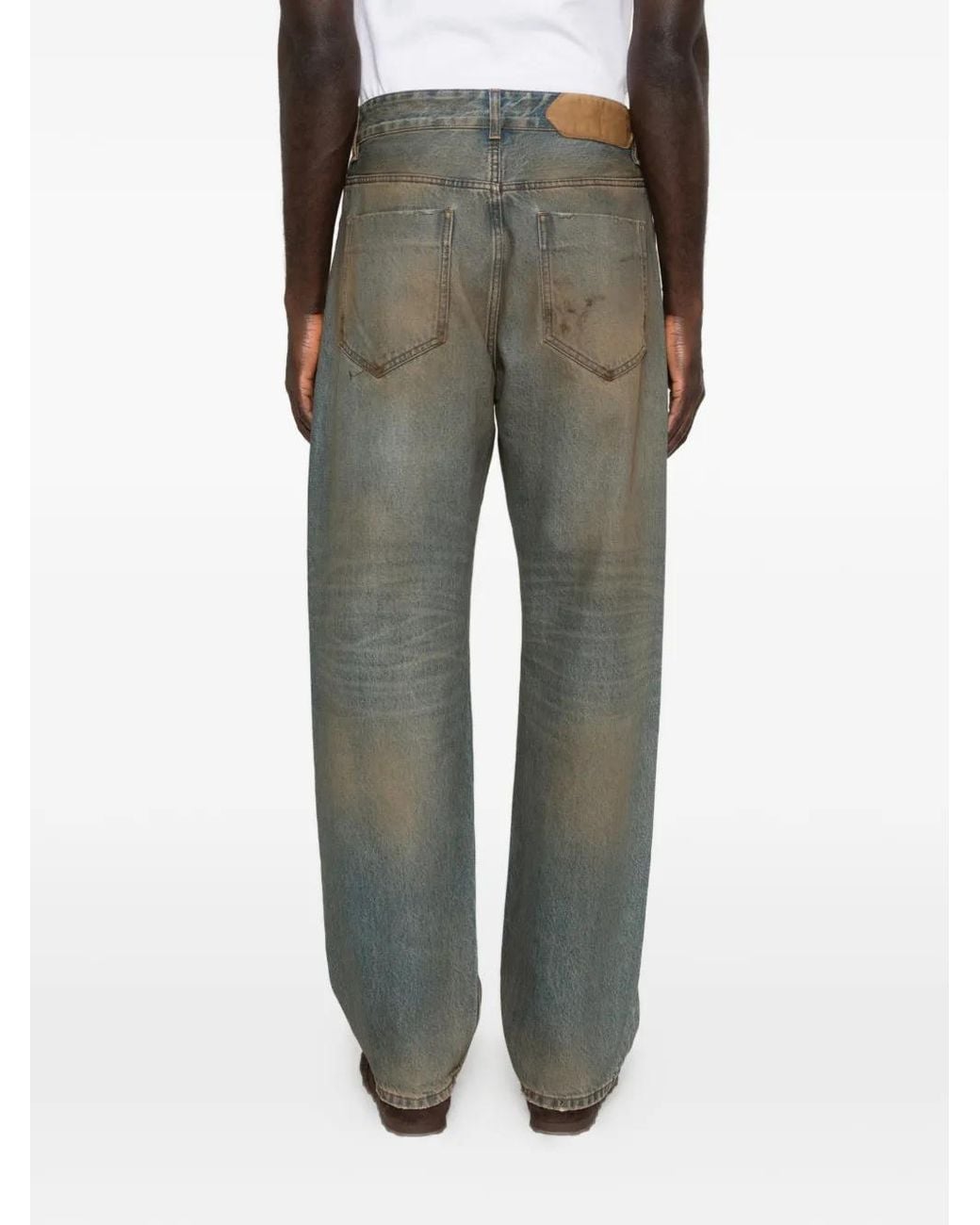 Jacquemus Gray Berger De Nîmes Distressed Jeans for men