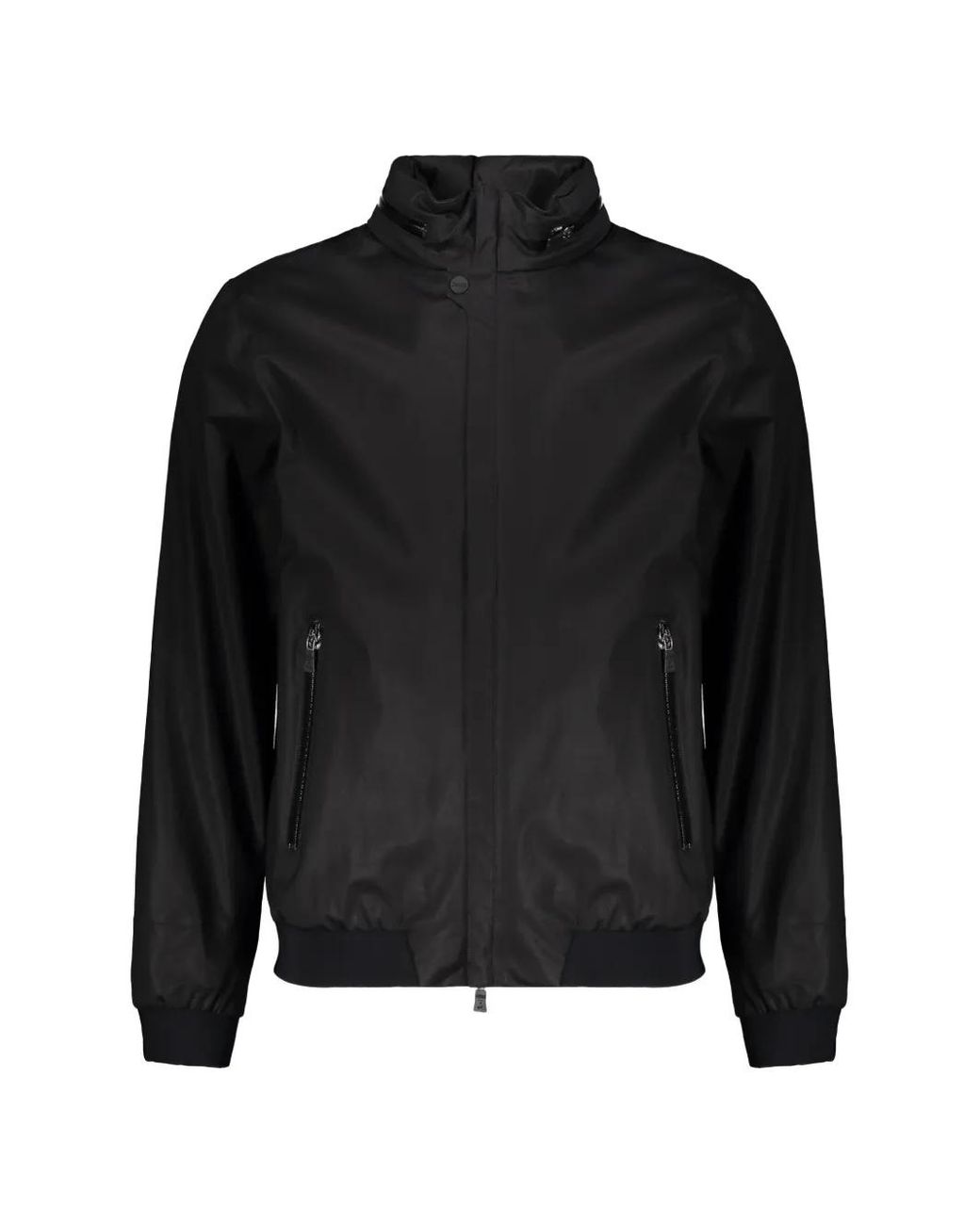 Giacca Con Zip di Herno in Black da Uomo