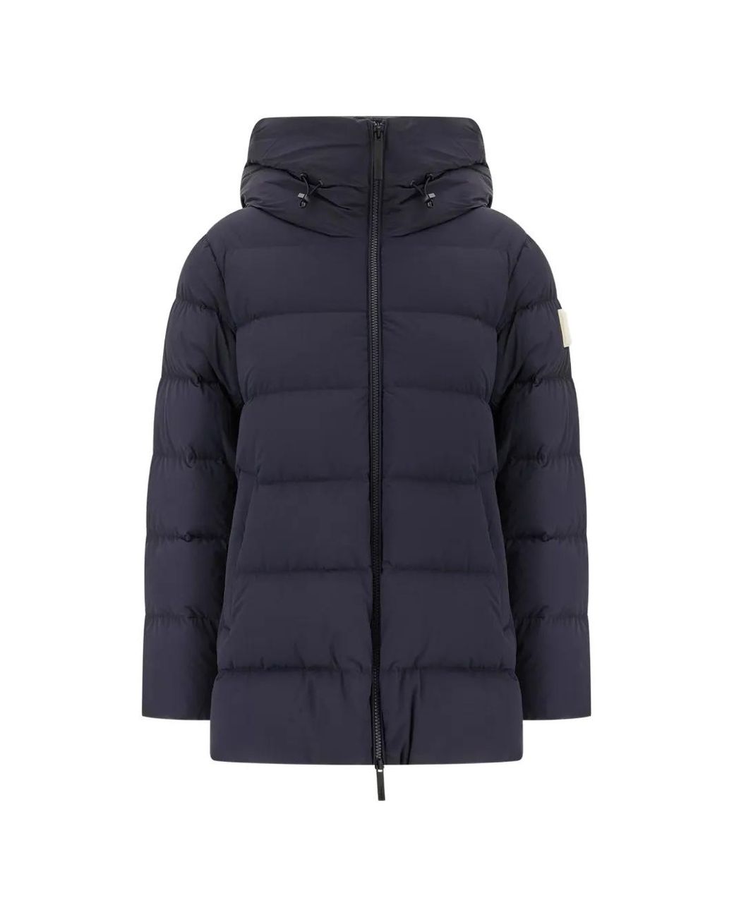 AFTER LABEL Blue Levi Hooded Padded Jacket
