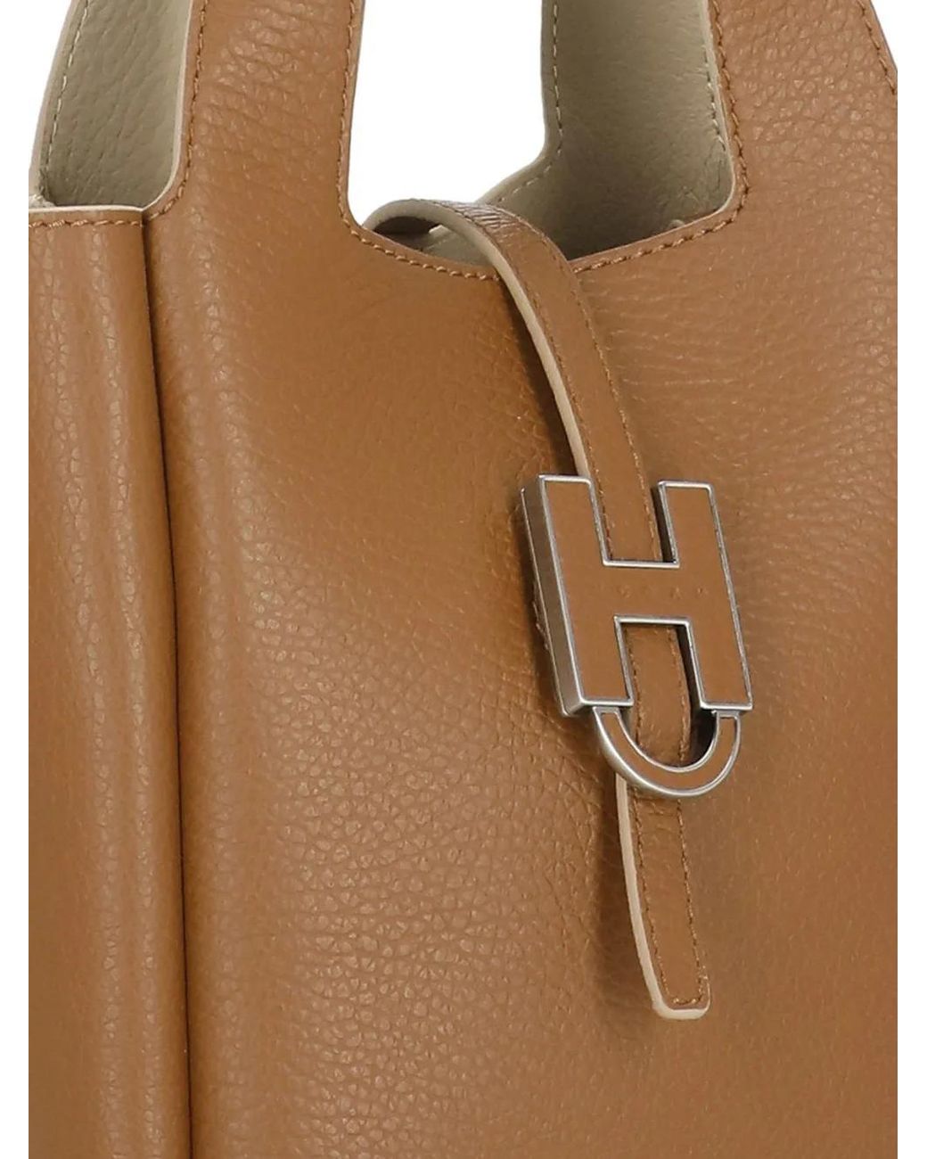 Borsa Shopper Trend Mini di Hogan in Brown