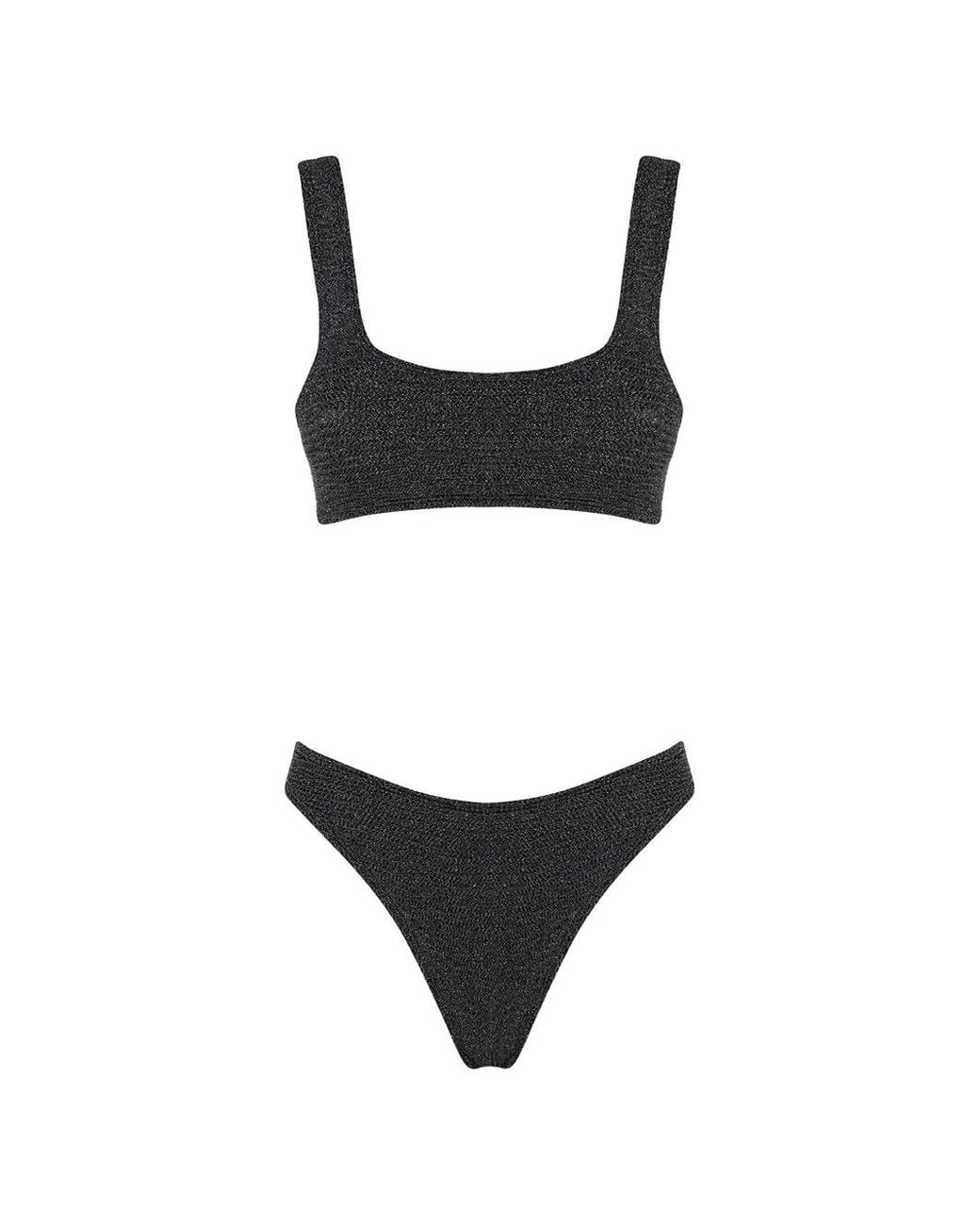 MEYIA Black Ease Metallic Bikini