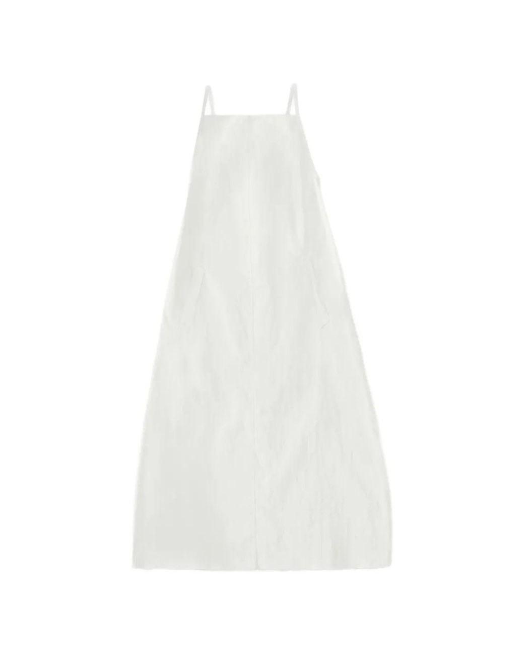 Studio Nicholson White Chrono Maxi Dress