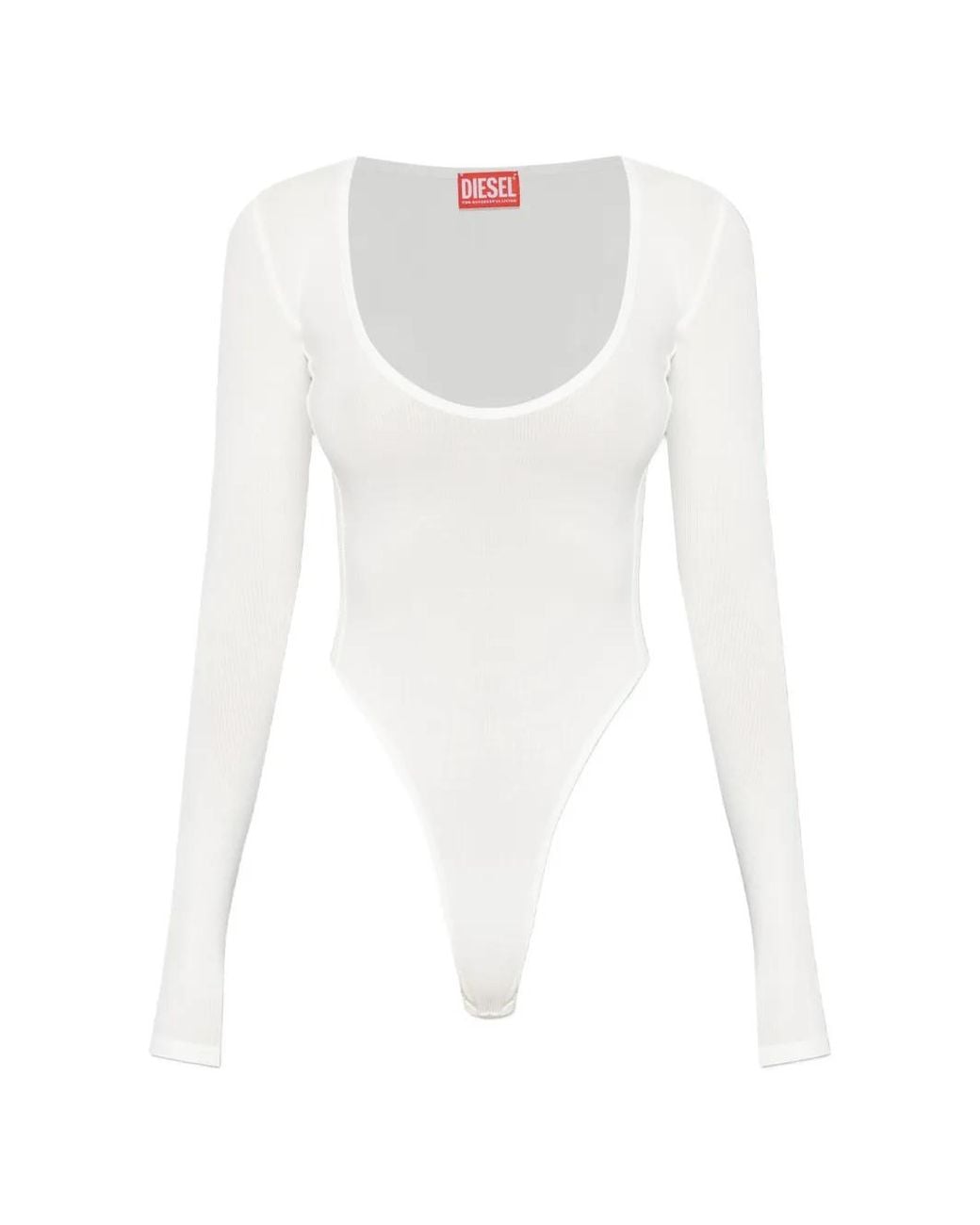 DIESEL White T-Bodyn Bodysuit