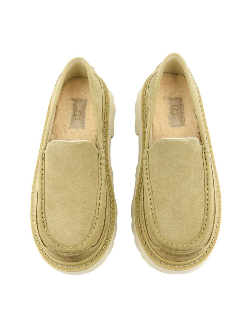Ugg Natural Ascot Lug Loafers for men