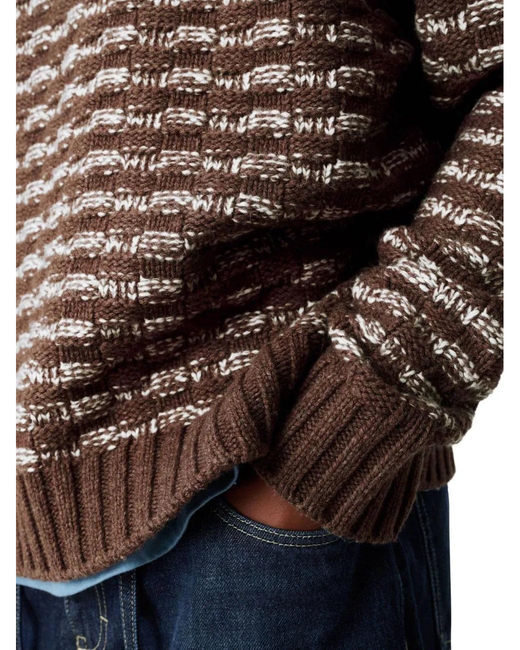 Pull Sonar À Rayures Axel Arigato pour homme en coloris Brown