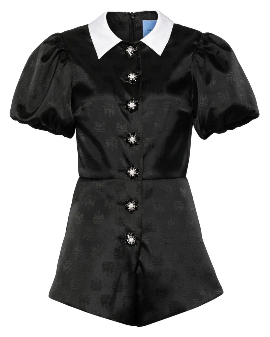 Macgraw Black Professor Playsuit