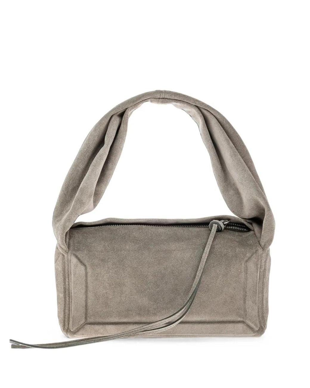 Maison Margiela Gray Suede Tote Bag