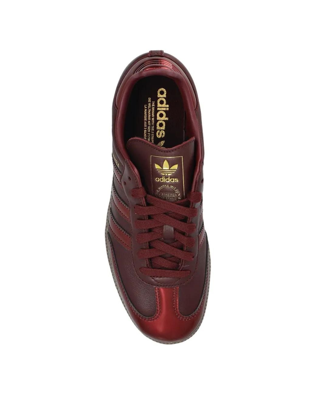Adidas Purple Samba Og Sneakers