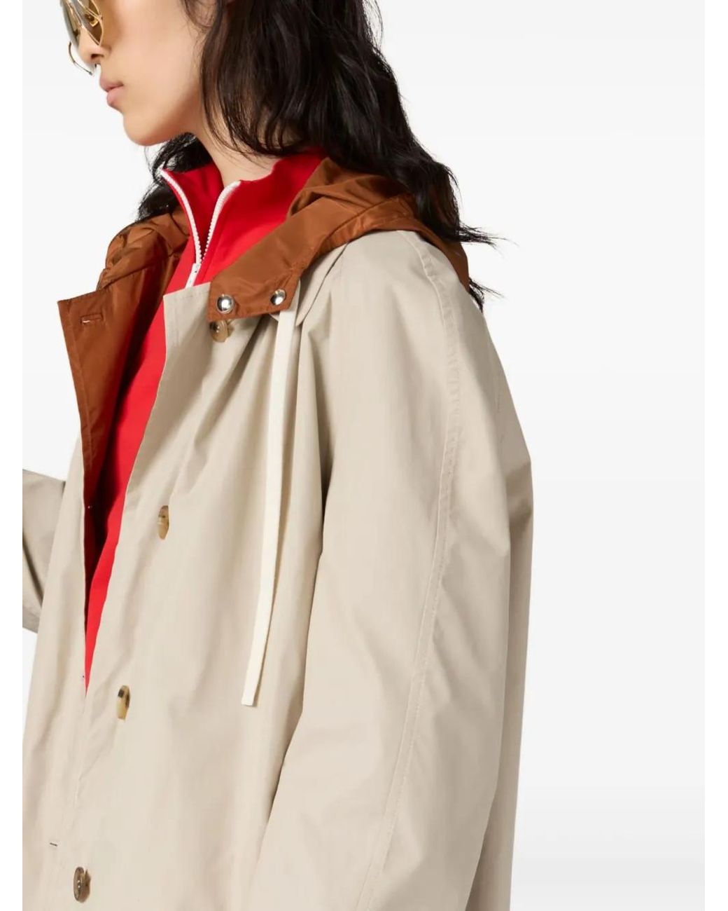 Miu Miu Natural Reversible Coat