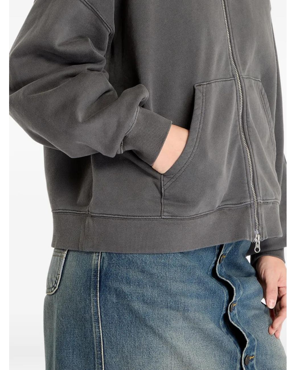 Carhartt Black Zip Hooded Knitwear