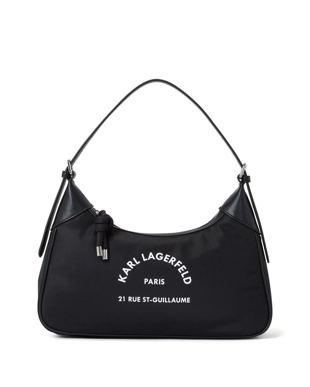 Karl Lagerfeld Paris Lyon Monogram Small Shoulder Bag