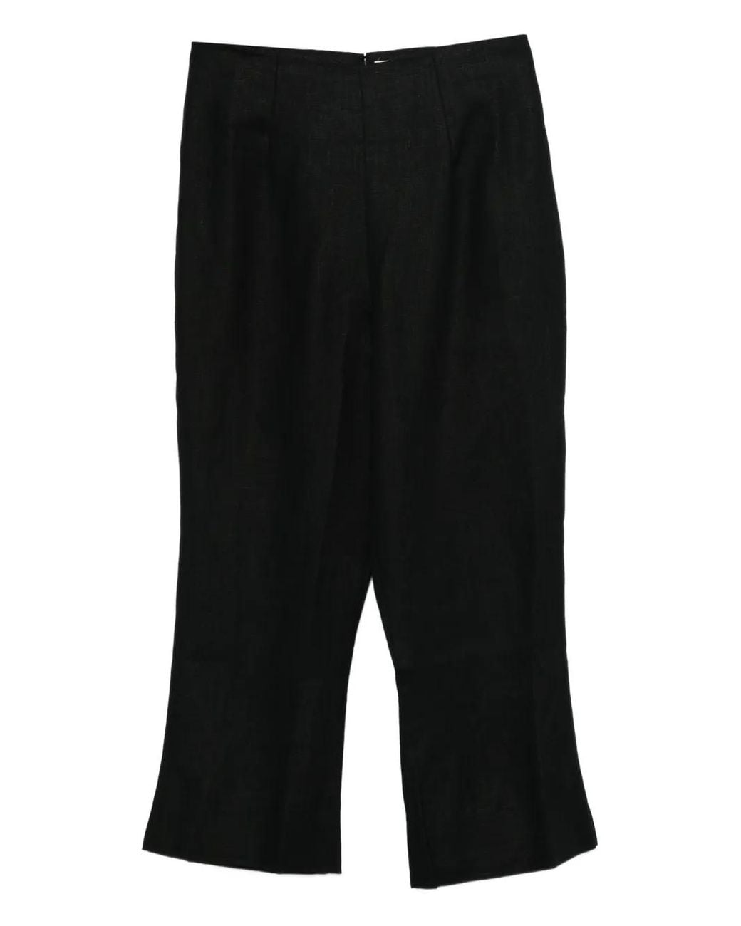 Faithfull The Brand Black Valeria Capri Pants