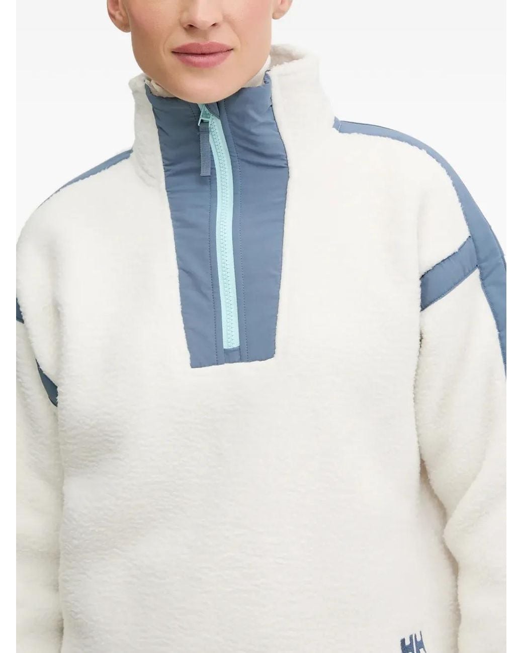 Haut Zippé À Rayures Helly Hansen en coloris Blue