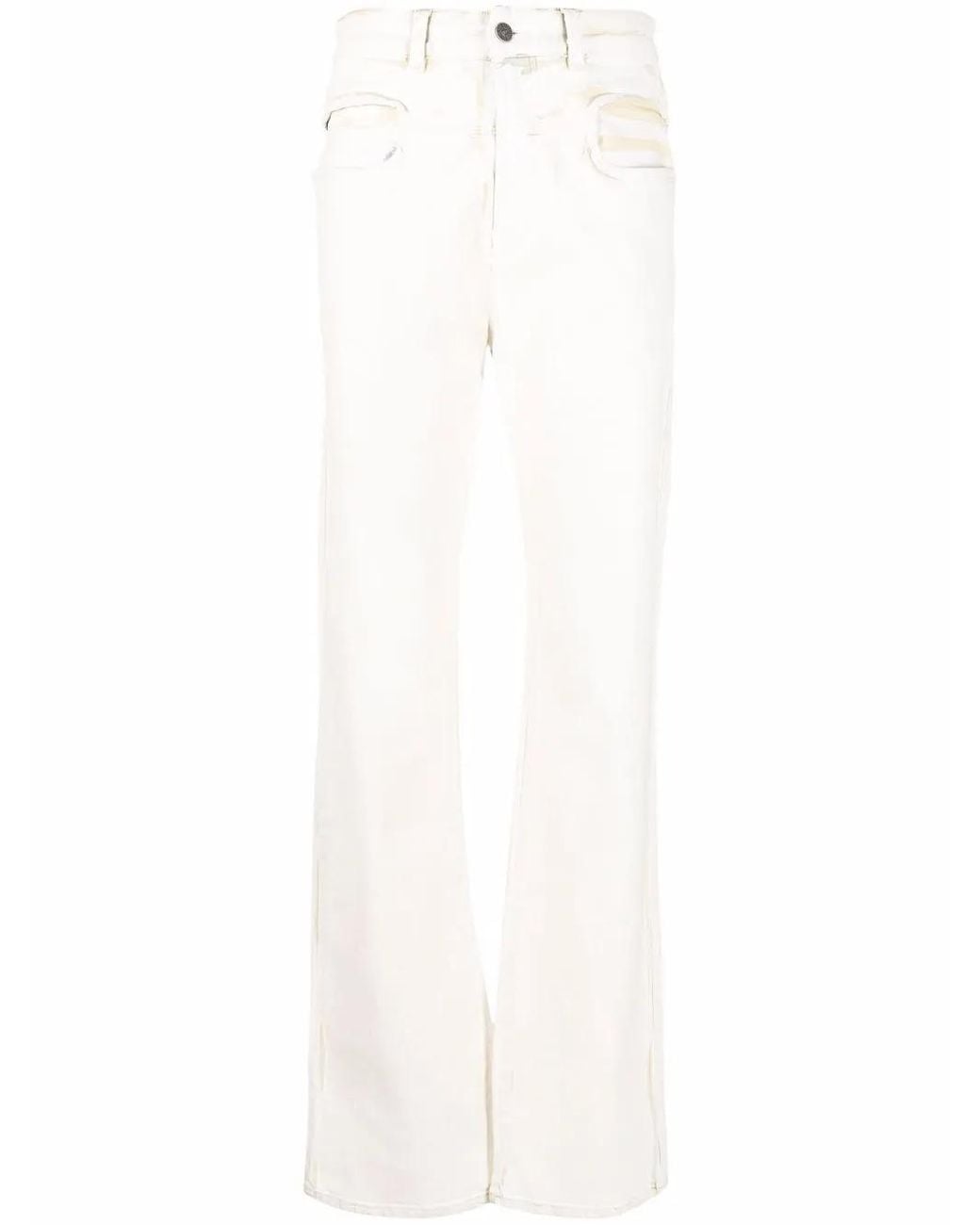 DIESEL Multicolor High-Waist Coated-Effect Jeans