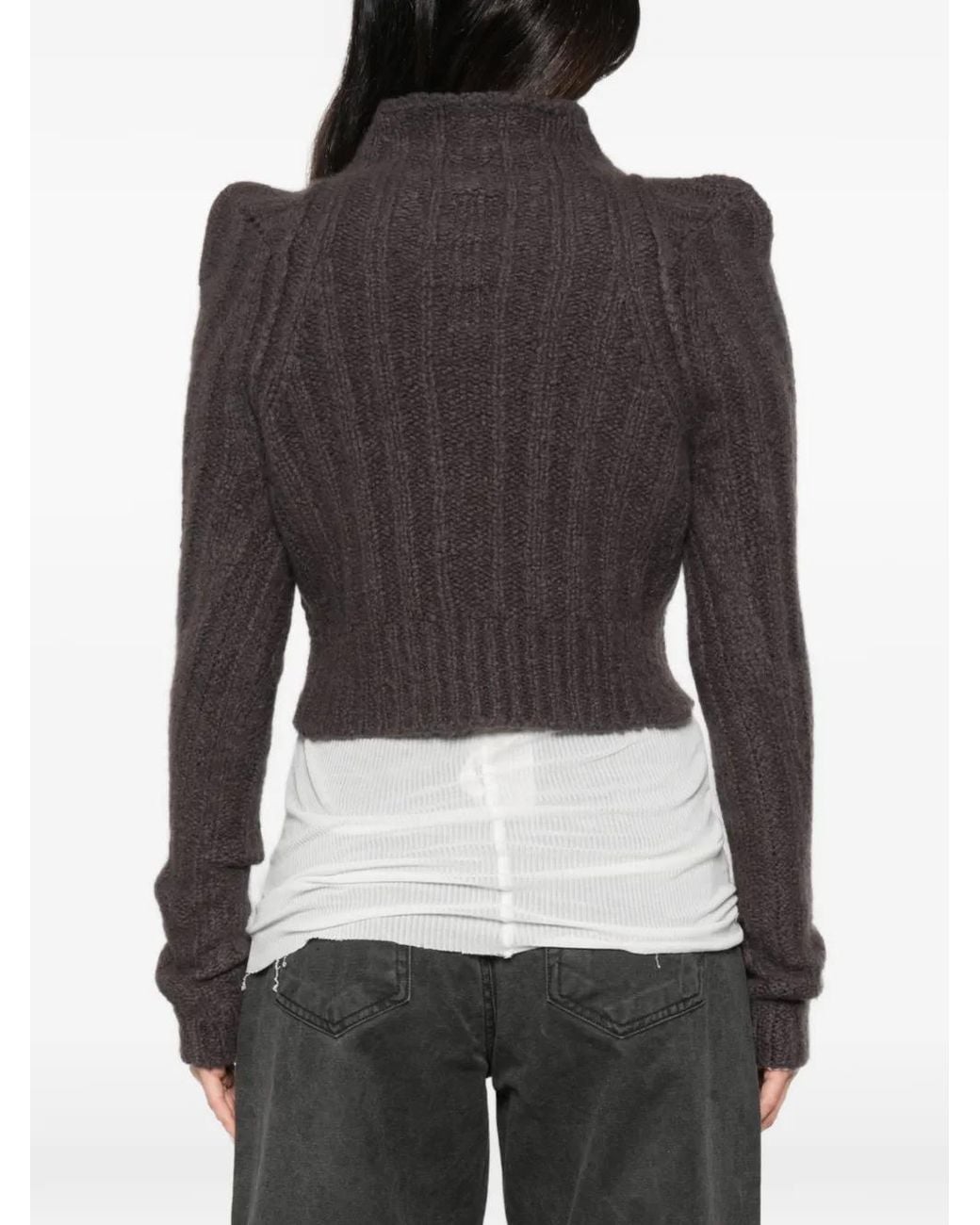 Rick Owens Black Knitwear