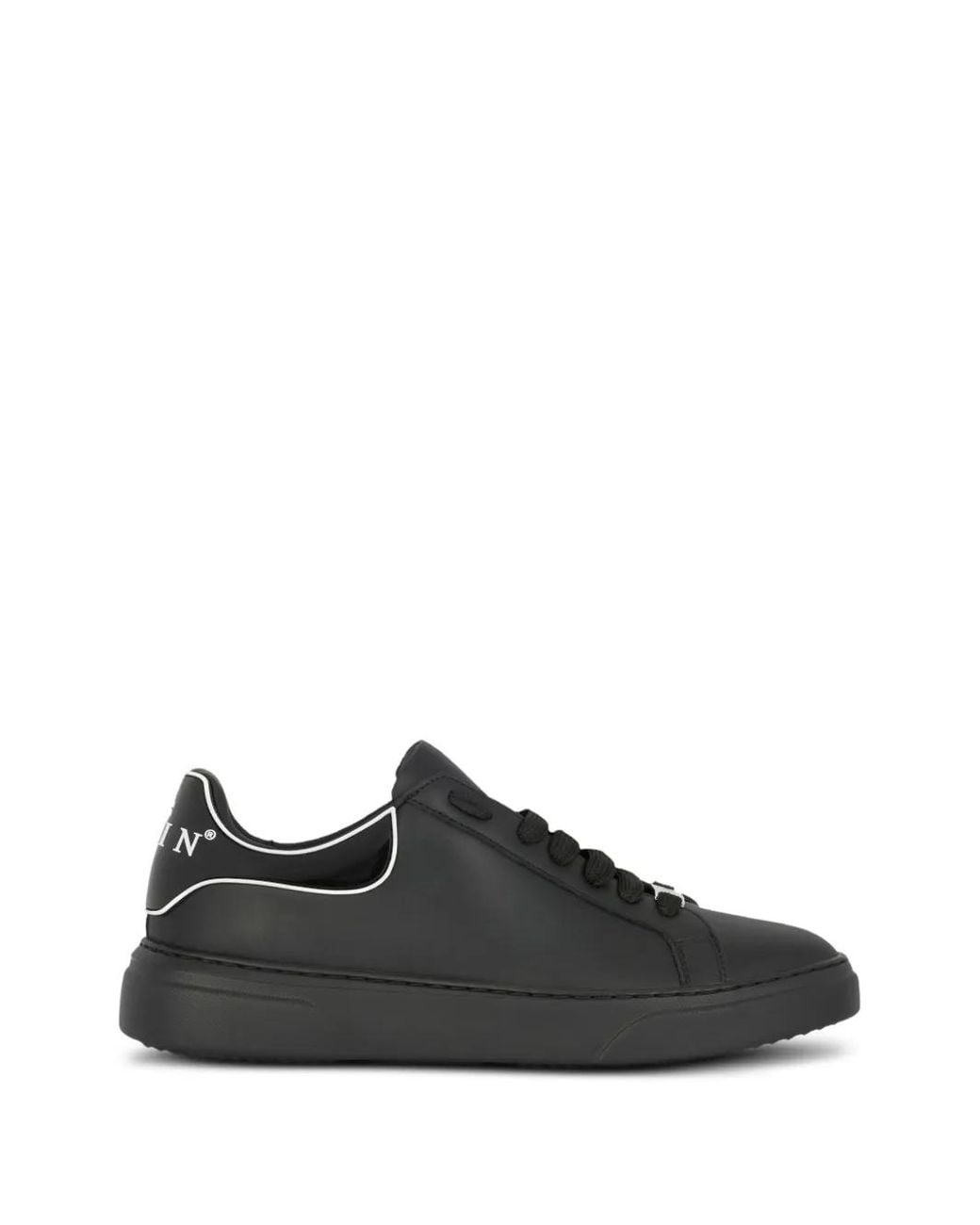 Philipp Plein Black Big Bang Runner Sneakers