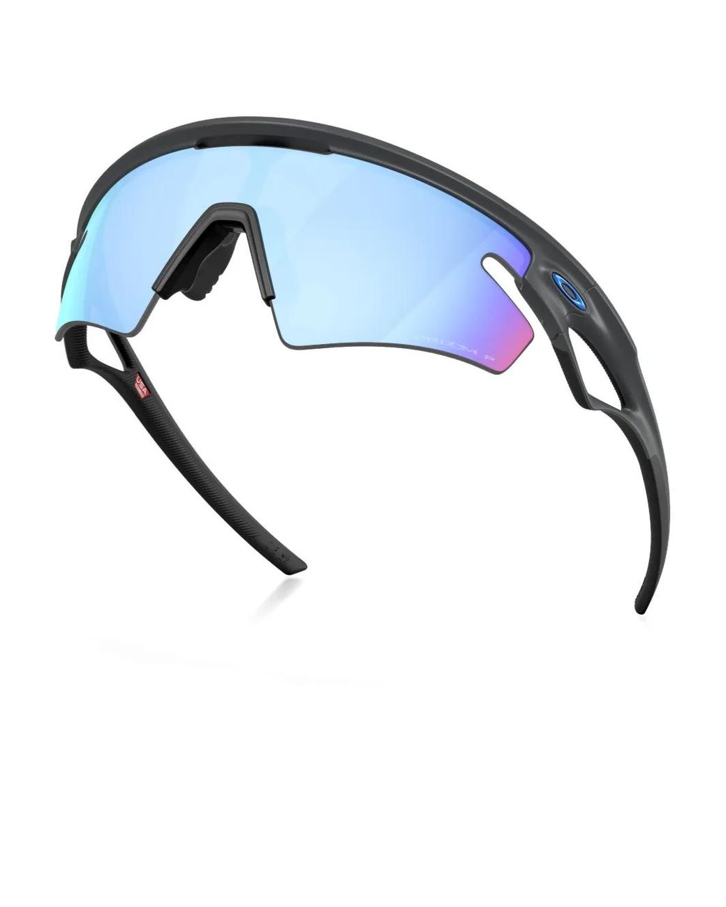 Oakley Blue Sphaera Slash Shield-Frame Sunglasses