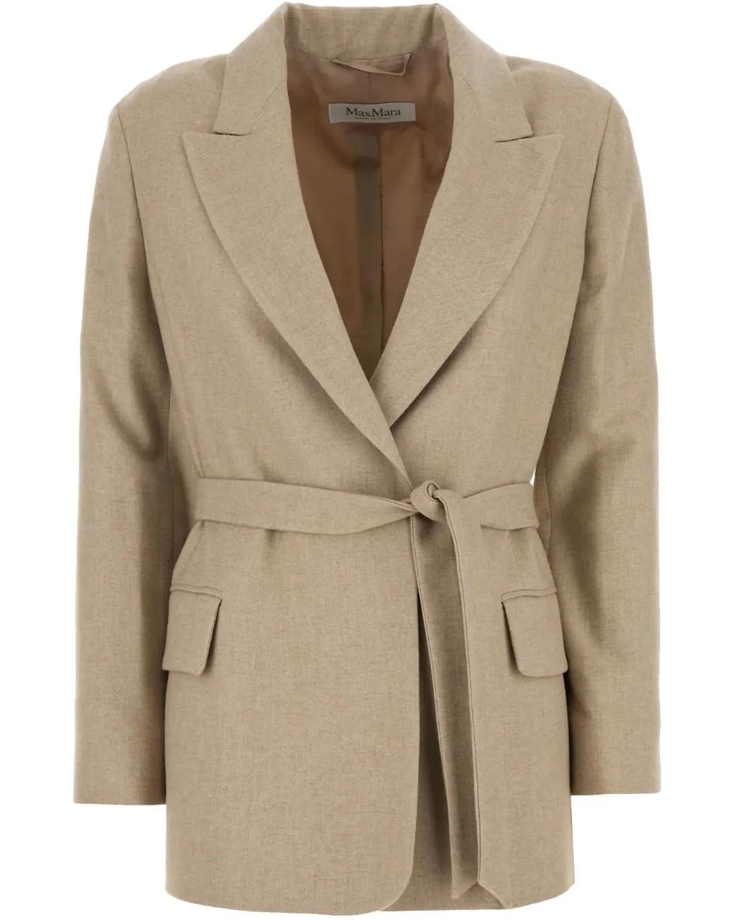 Blazer Randers Max Mara de color Natural