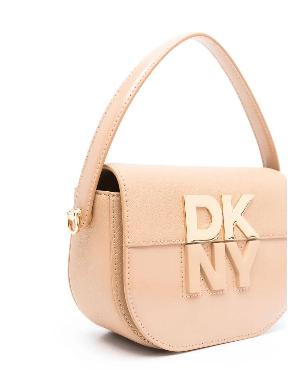 DKNY Natural Logo-Lettering Tote Bag