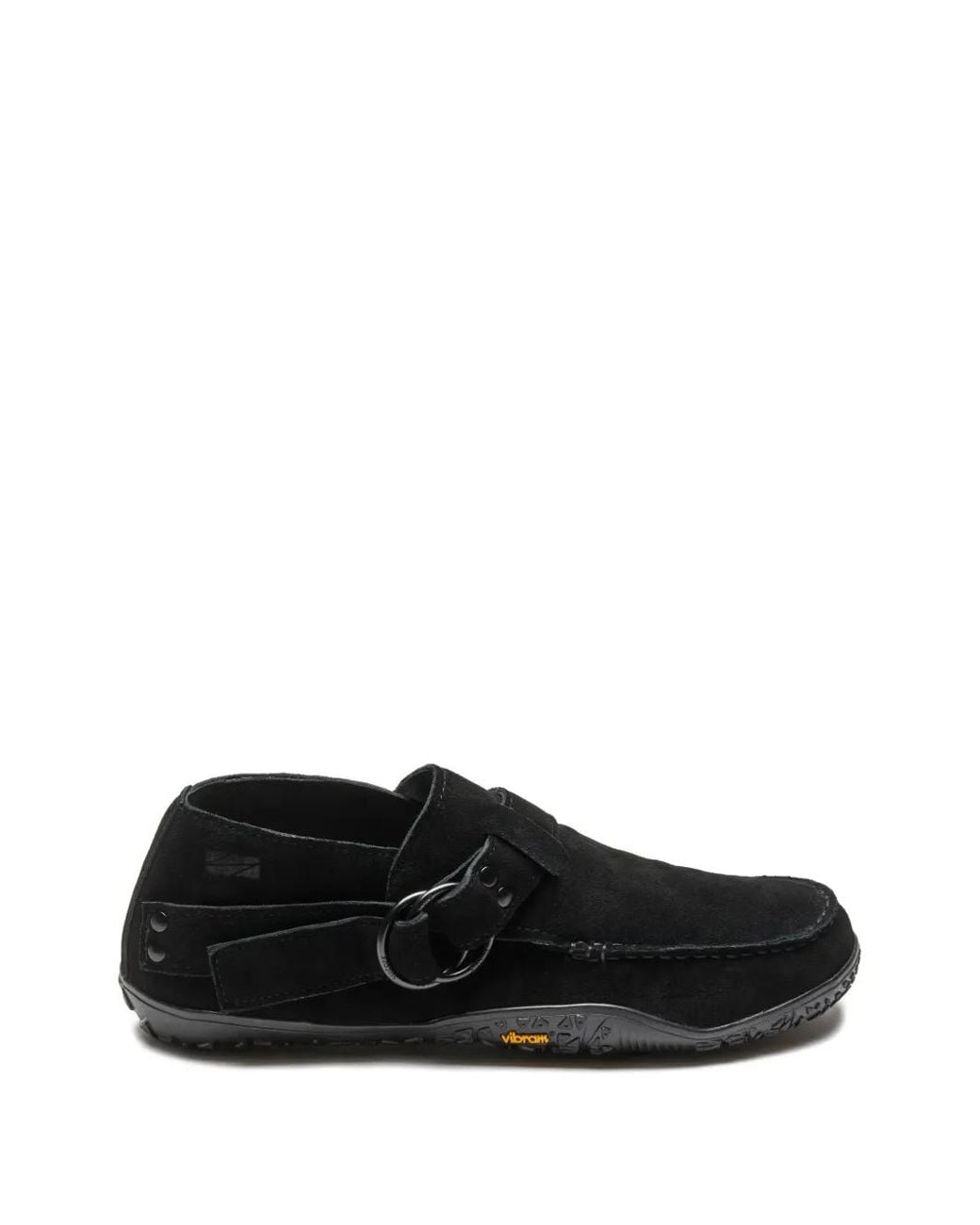 Suicoke Black Buckle-Strap Sneakers