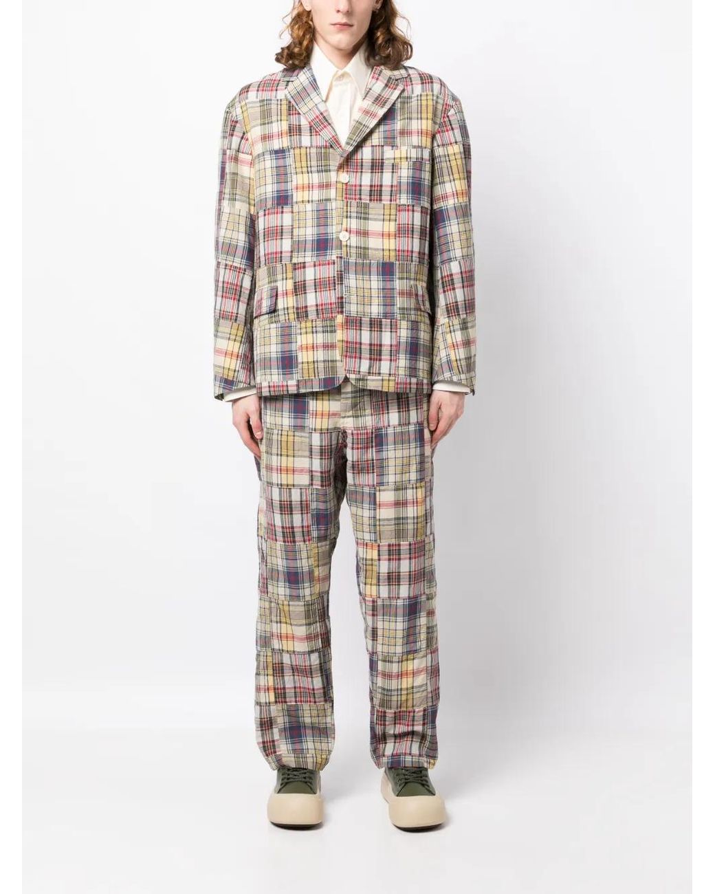 Visvim Pink Yardbird Patchwork Jacket for men