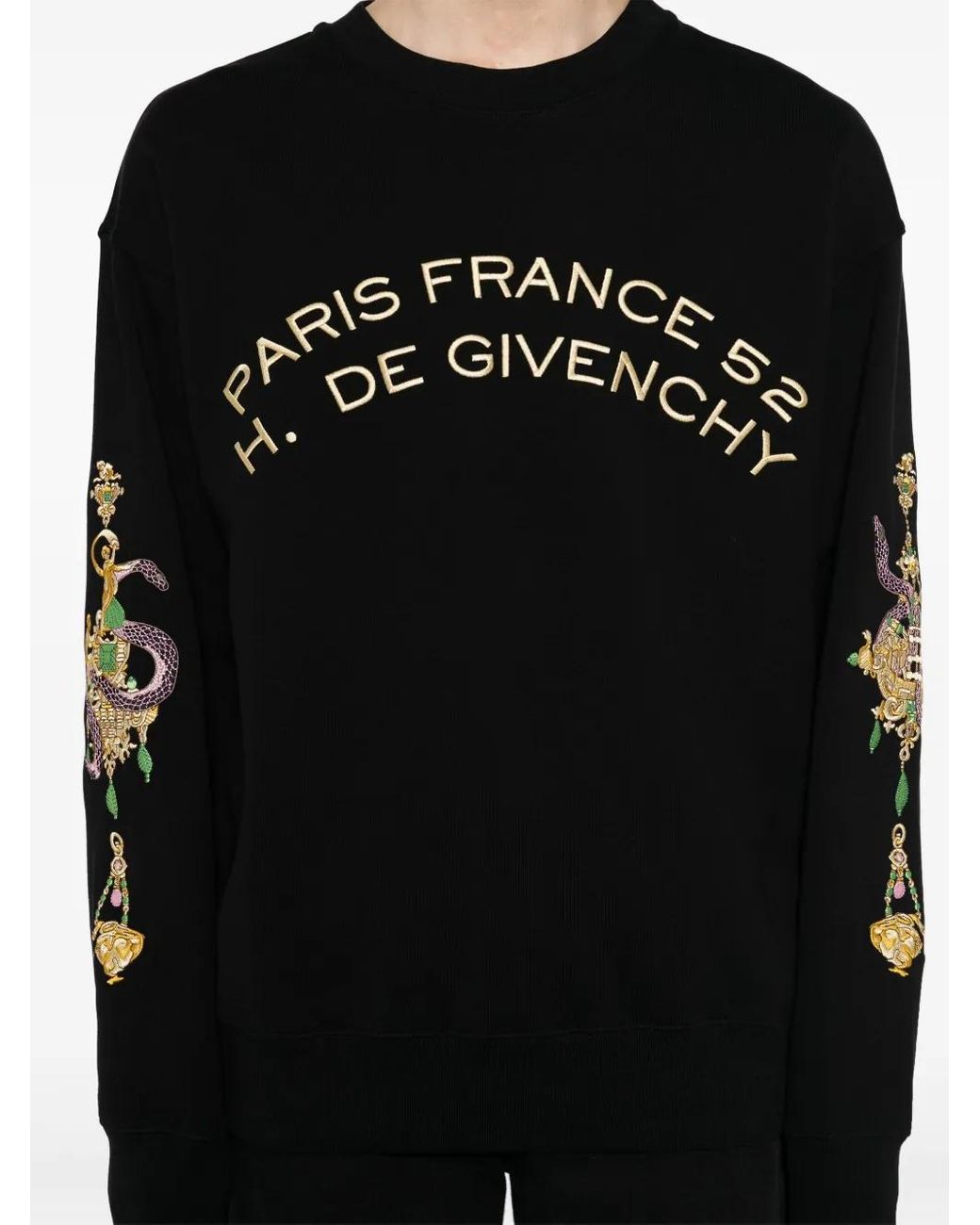 Givenchy Black Boxy Fit Sweatshirt for men