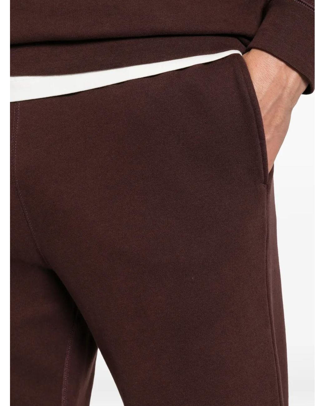 Sunspel Purple Internal-Drawstring Track Pants for men