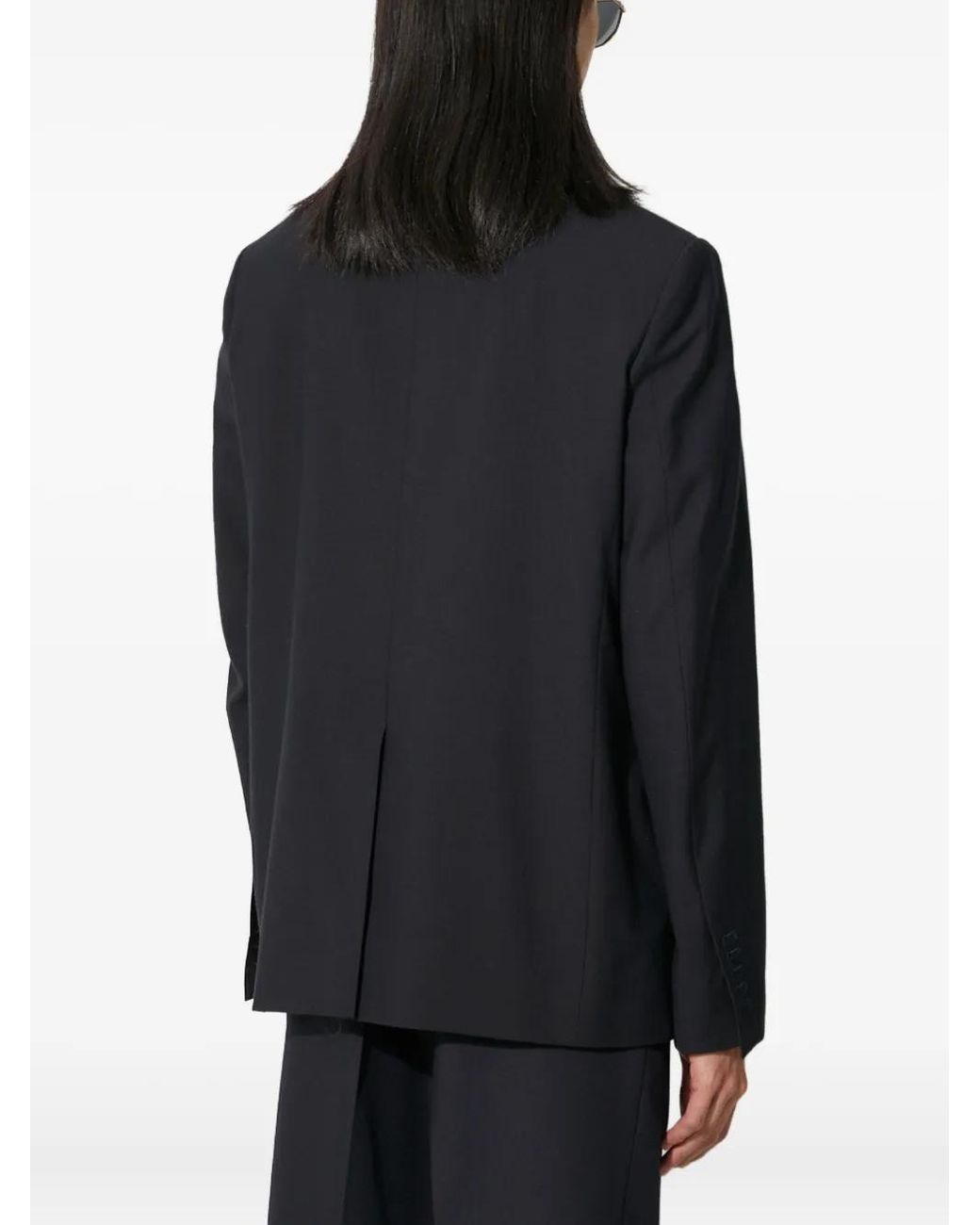 424 Black Single-Button Blazer for men
