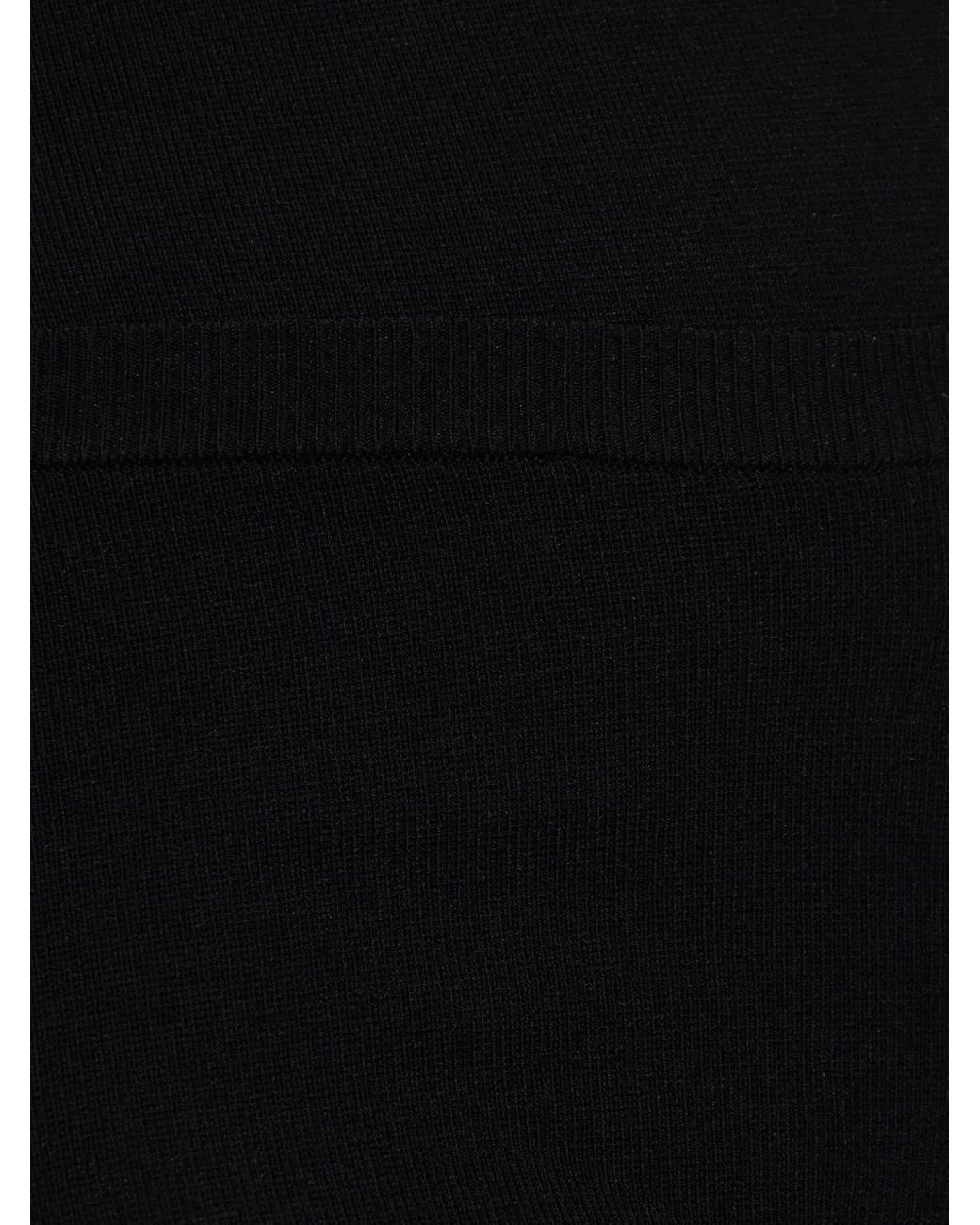 Short Côtelé Entire studios en coloris Black