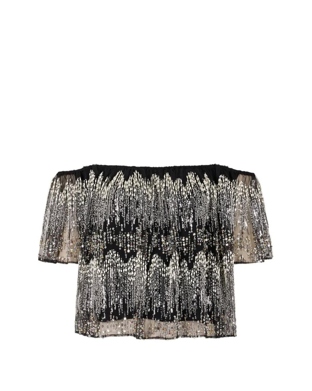 Blusa Bordada Rabanne de color Gray