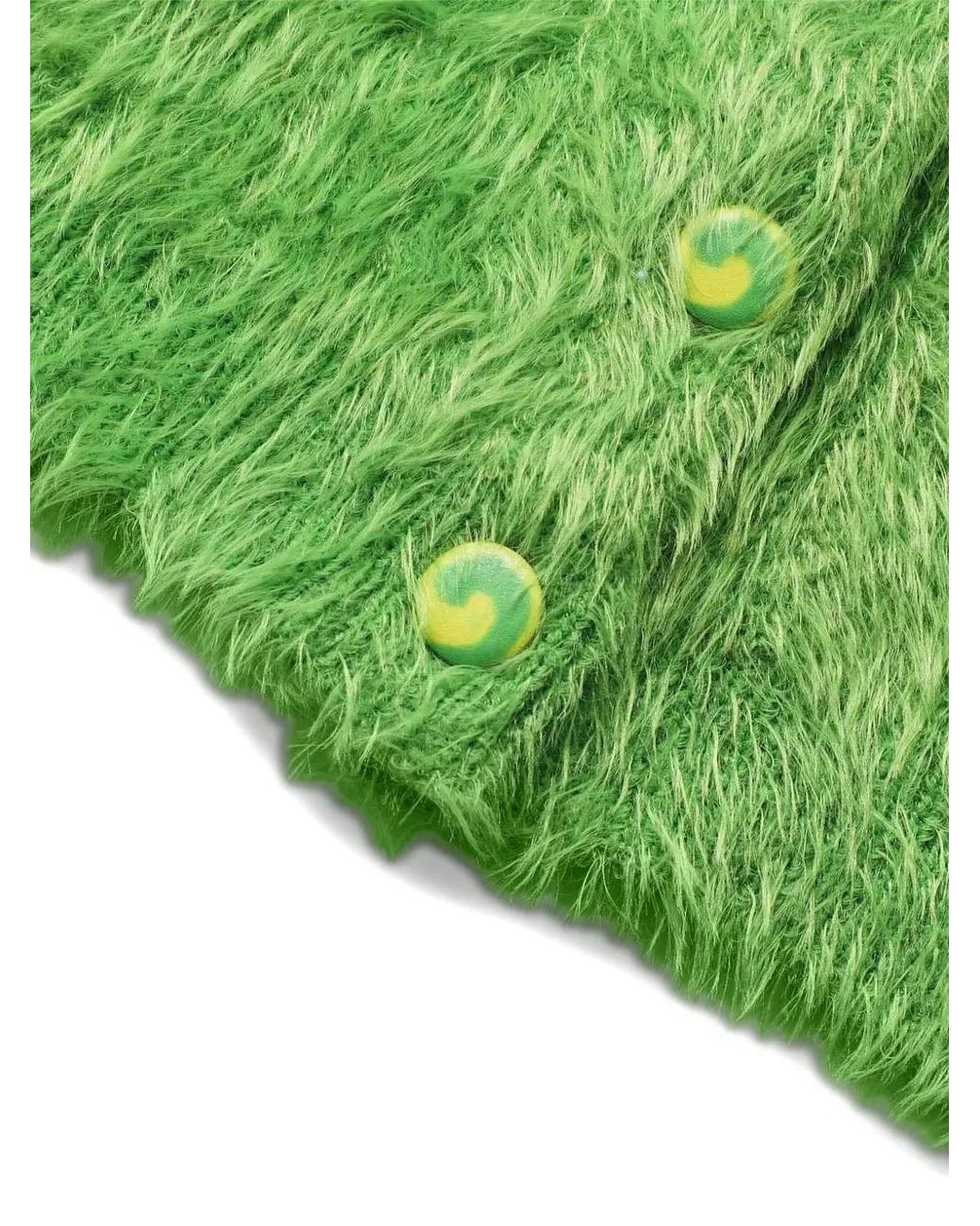 Sky High Farm Green Shearling Cardigan