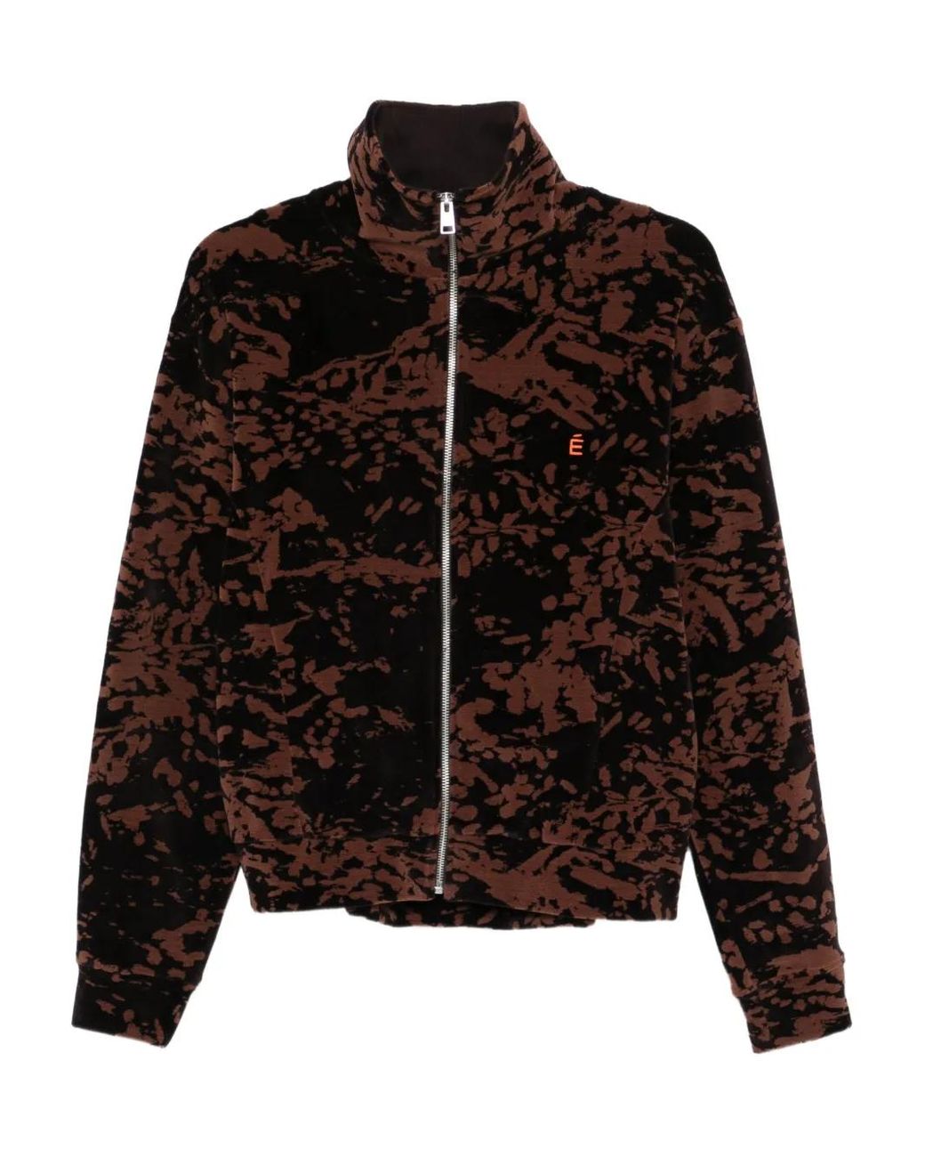 Etudes Studio Black Velour Track Jacket