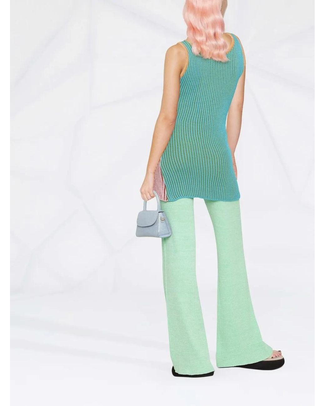ANDERSSON BELL Top Met Colourblocking in het Red