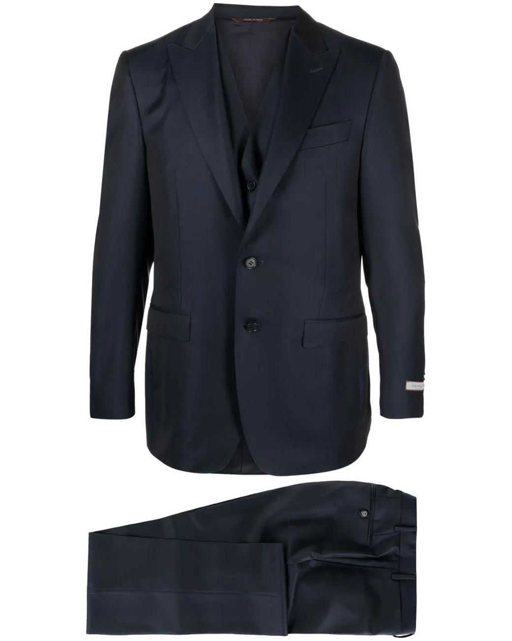 Canali Wollen Pak in het Blue voor heren