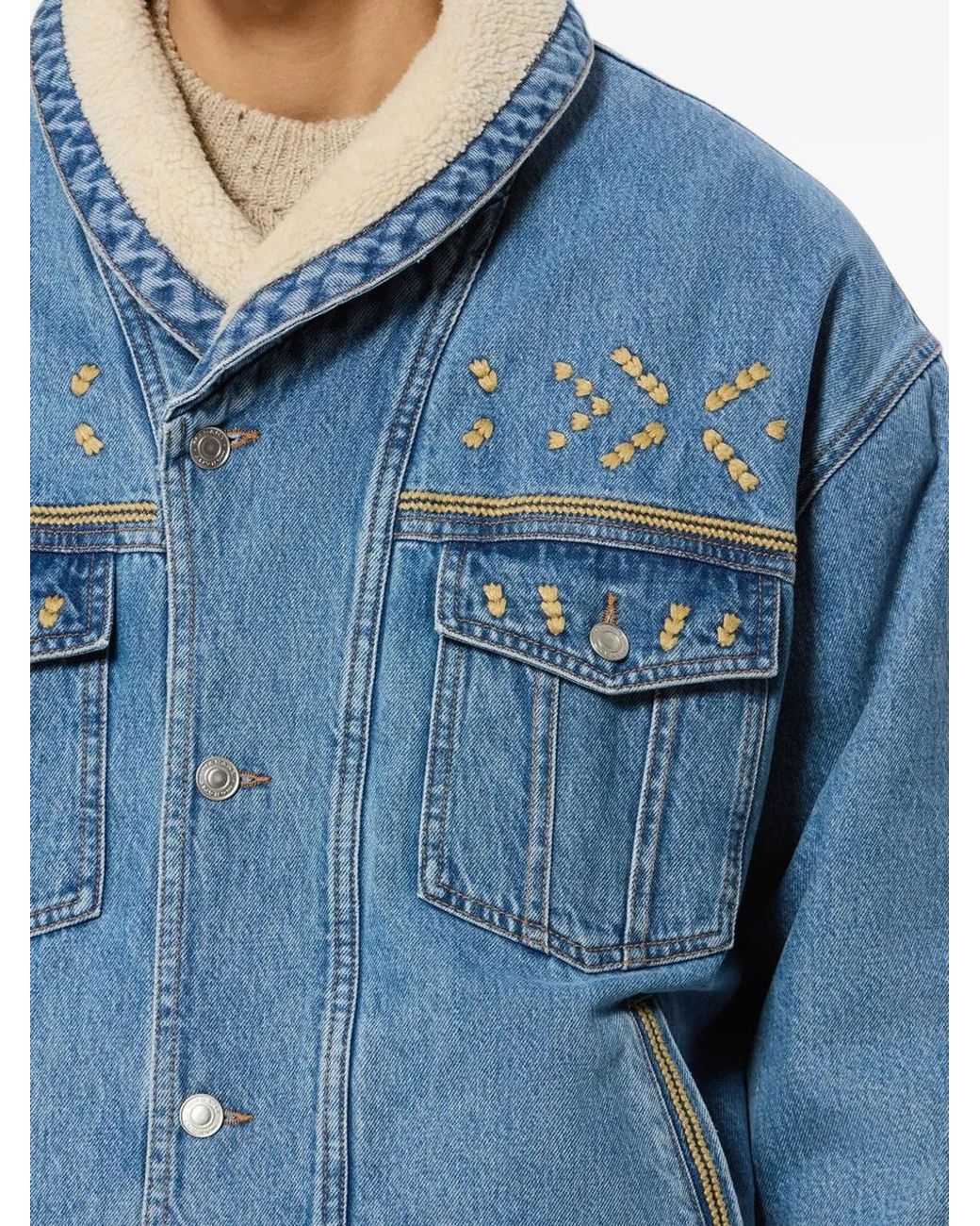 Chaqueta Jackson Isabel Marant de hombre de color Blue