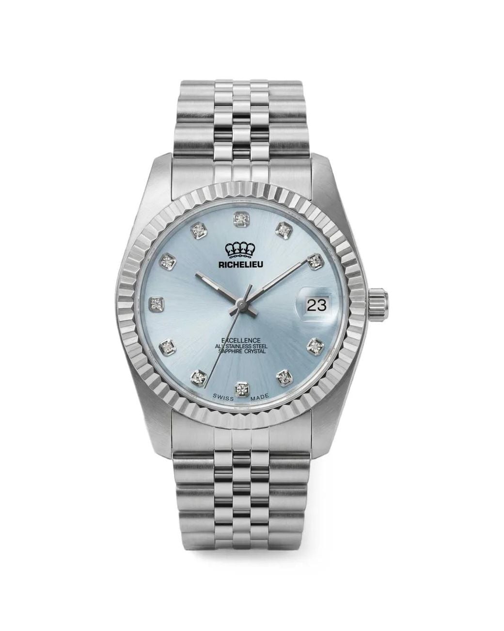 Richelieu Swiss Blue Classic 31Mm Watch
