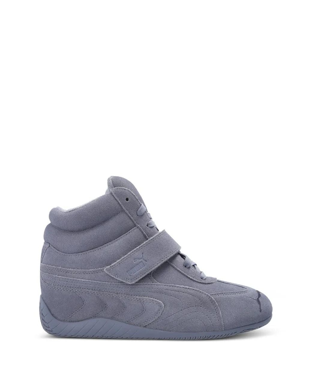 PUMA Blue Speedcat Wedge Sneakers