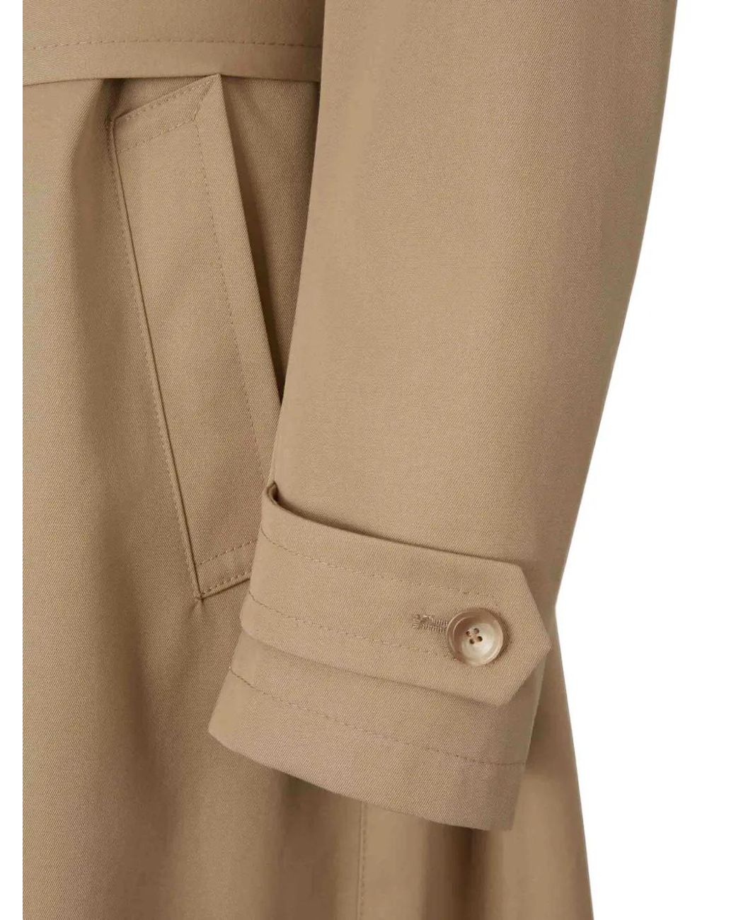Tagliatore Natural Trench Ceinturé À Boutonnière Croisée for men