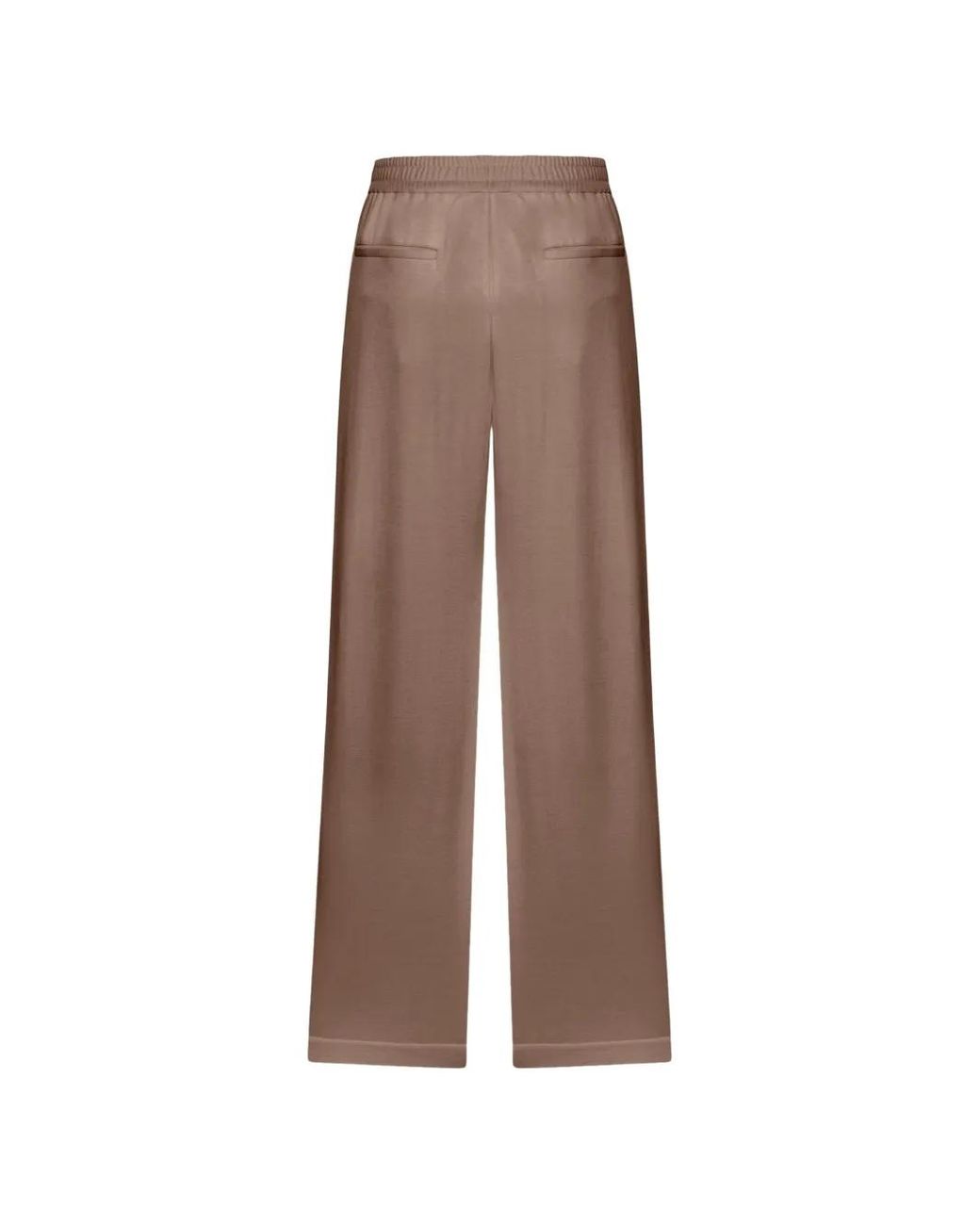 Brunello Cucinelli Brown Drawstring Trousers