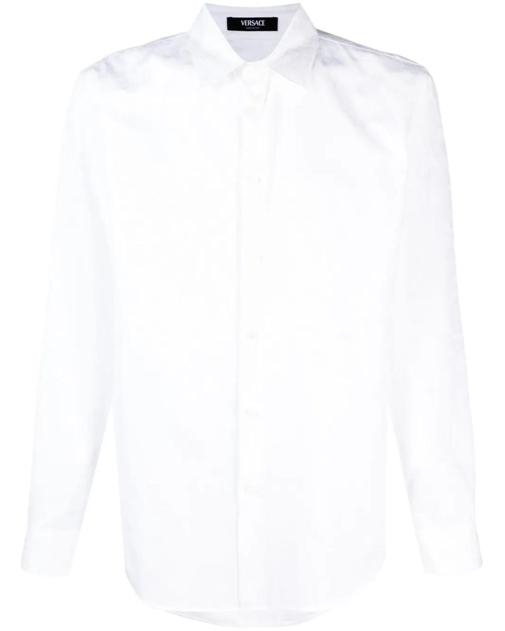 Formal Shirts Versace de hombre de color White