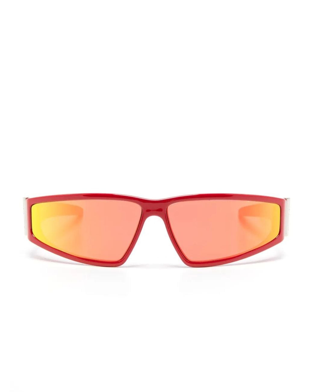 McQueen Pink Shield-Frame Sunglasses