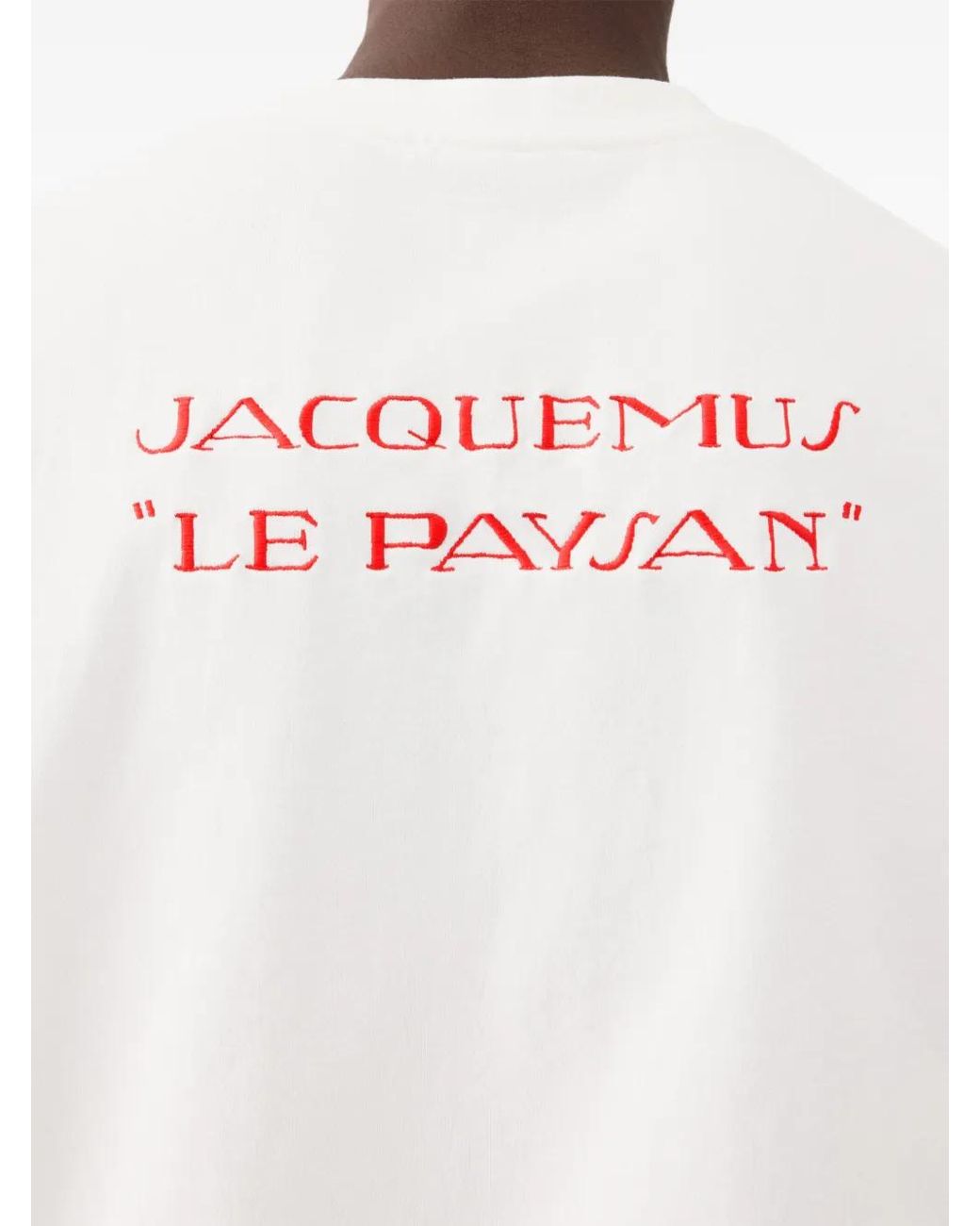 Jacquemus White 'Le Paysan' T-Shirt for men