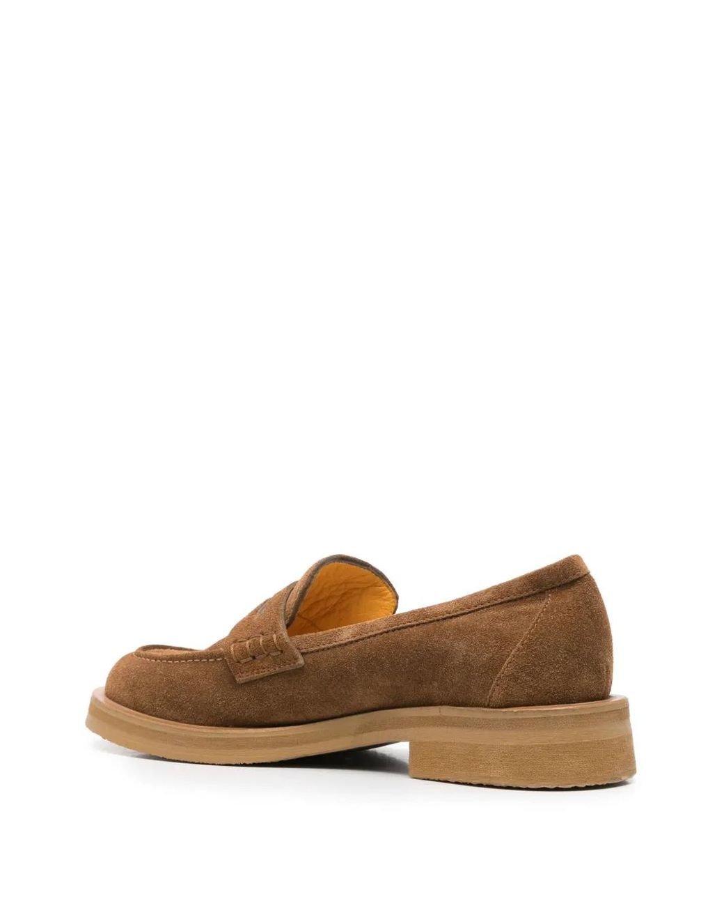 Mara Bini Brown Suede Loafers