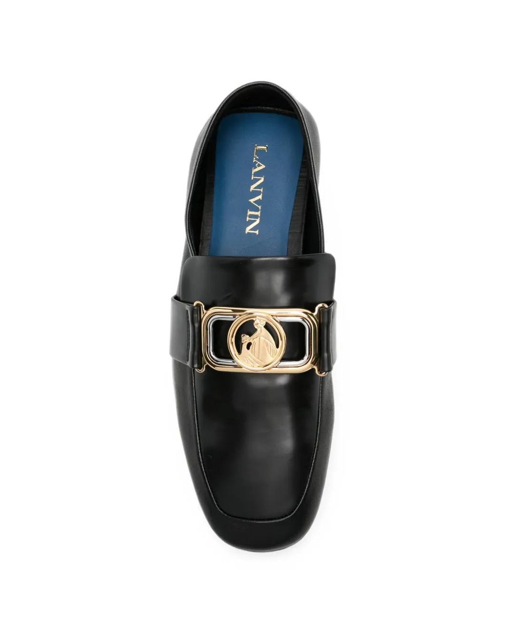 Lanvin Black Mother And Child Slip-On