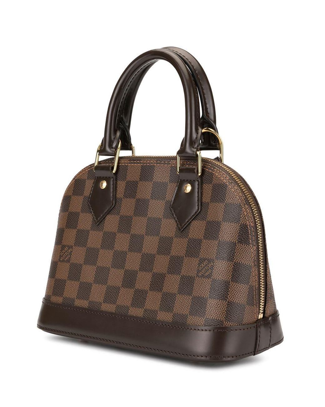 Alma Louis Vuitton handbag Brown Leather ref.1021592 - Joli Closet