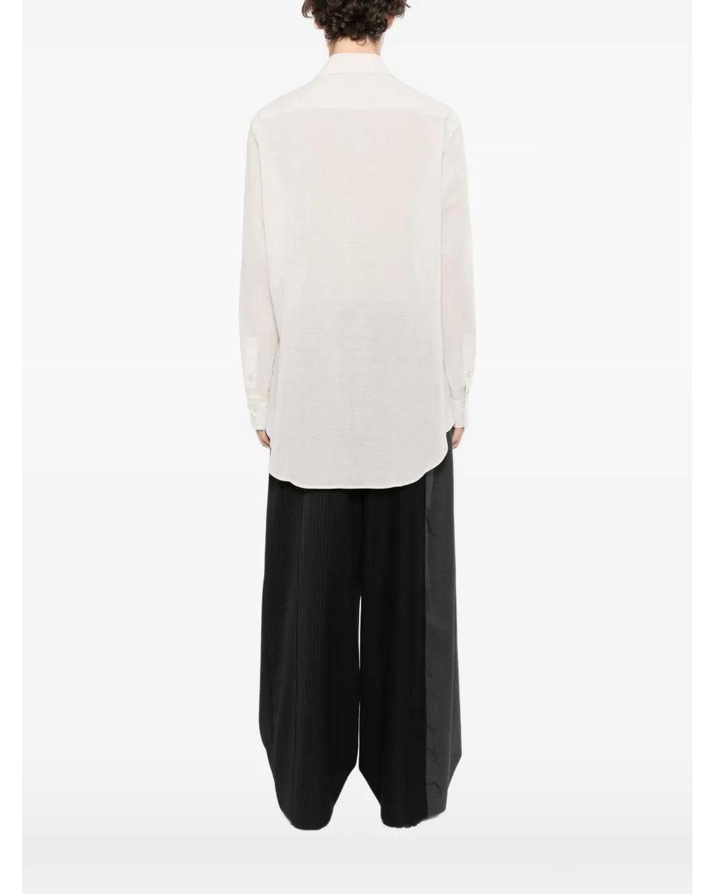Yohji Yamamoto Chest-Pocket Blazer in Black for Men | Lyst