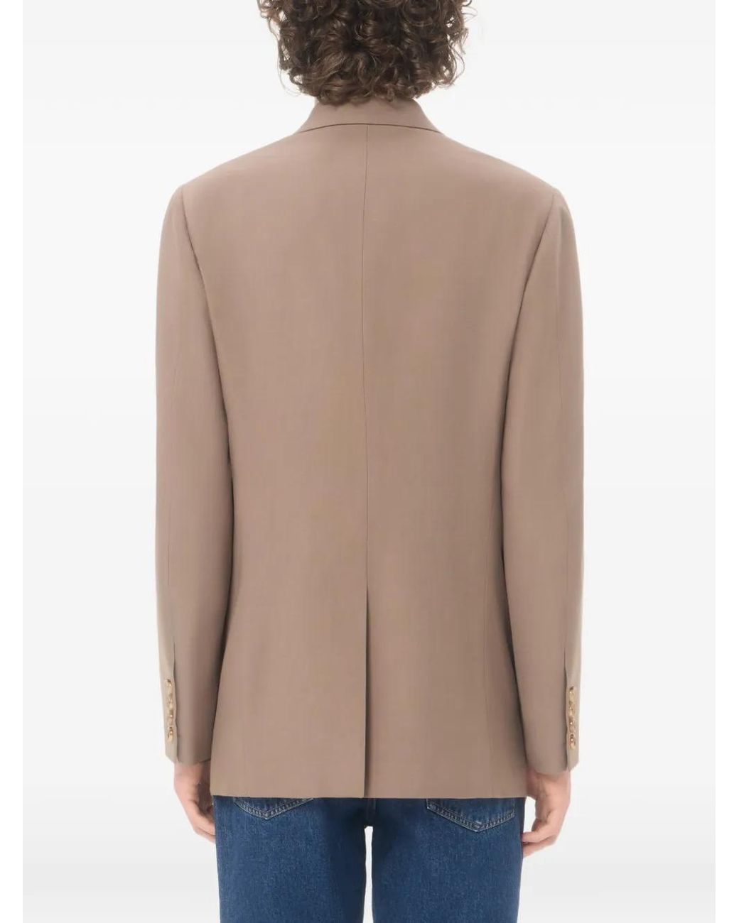 Valentino Garavani Natural Double-Breasted Jacket for men