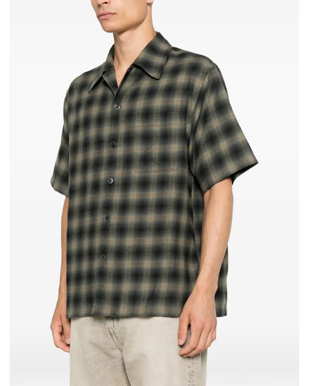 Our Legacy Gray Chemise Every À Manches Courtes for men